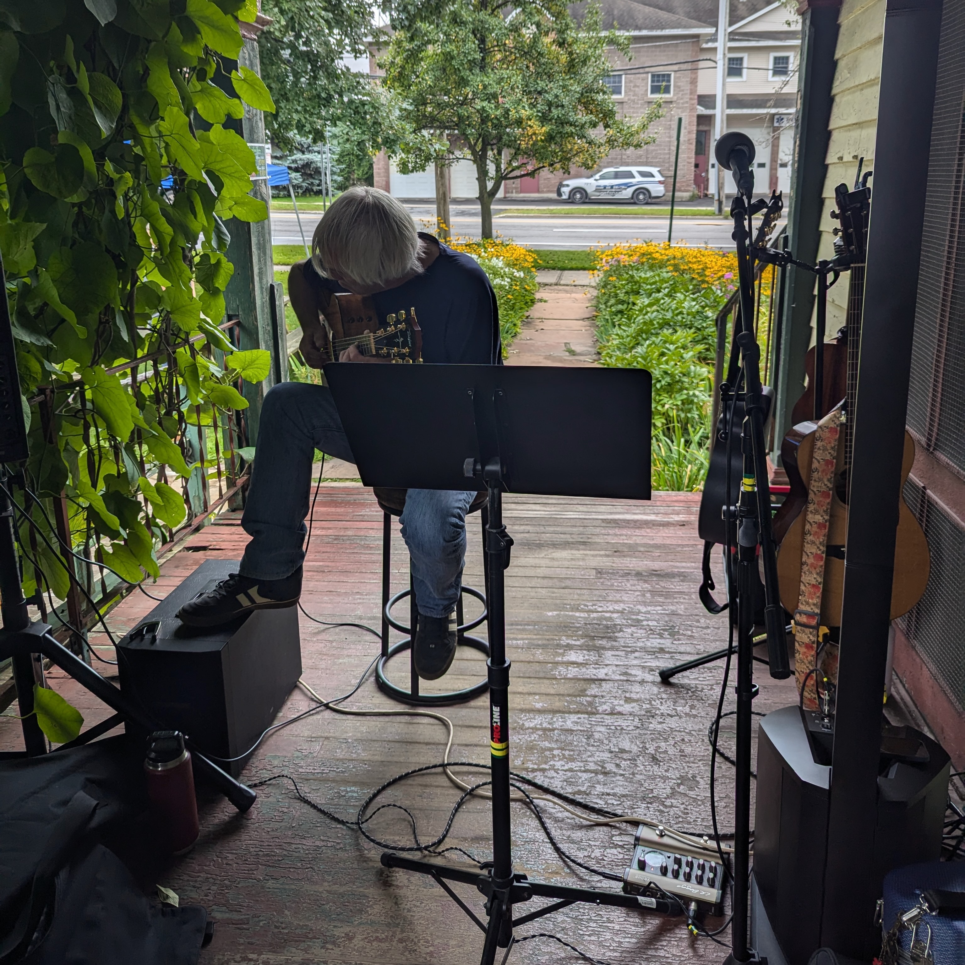 at Potsdam Porch Fest